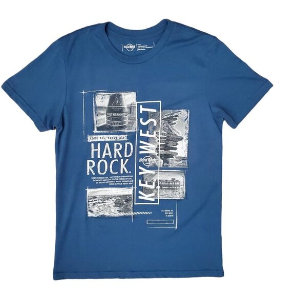 🏆Hard Rock Men's Mixed Block City T Shirt - Picture 1 of 6